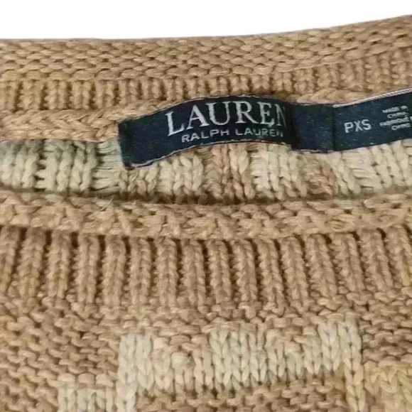 Lauren by Ralph Lauren Aztec Sweater - Picture 2 of 3